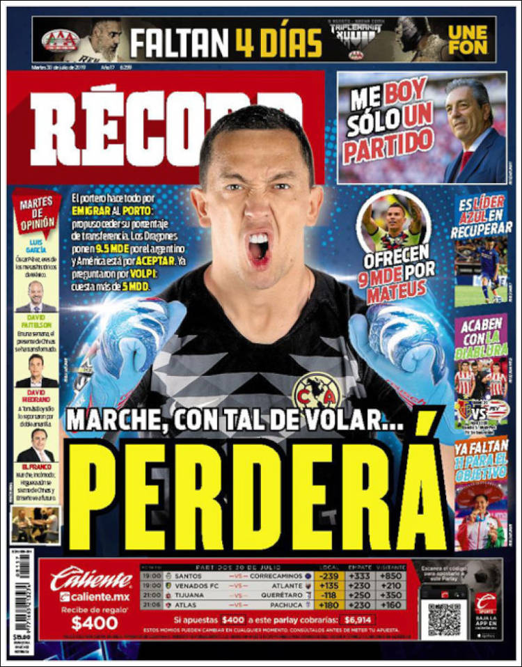 Portada de Record (Mexico)