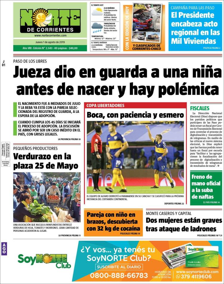 Portada de Norte Corrientes (Argentina)