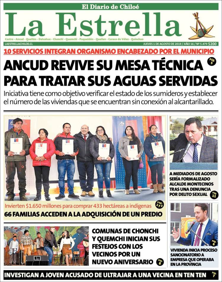 Portada de Estrella de Chiloé (Chile)