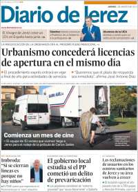 Portada de Diario de Jerez (Espa&ntilde;a)