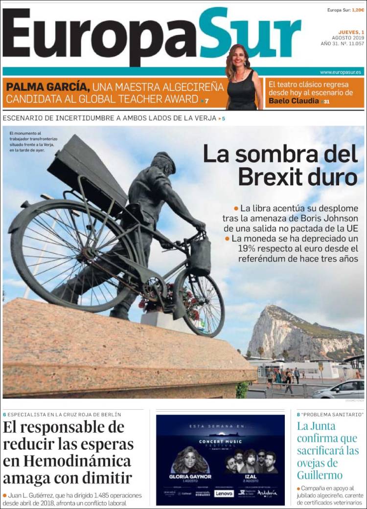 Portada de Europa Sur (Espa&ntilde;a)