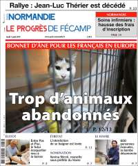 Portada de Progres de Fecamp (Francia)