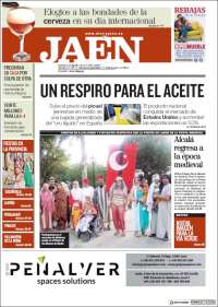 Portada de Diario Jaén (España)