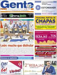 Portada de Gente en León (España)