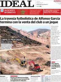 Portada de Ideal Almeria (España)