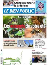 Portada de Le Bien Public (Francia)