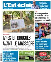 Portada de L'Est Eclair (Francia)