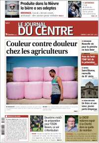 Portada de Le Journal du Centre (Francia)