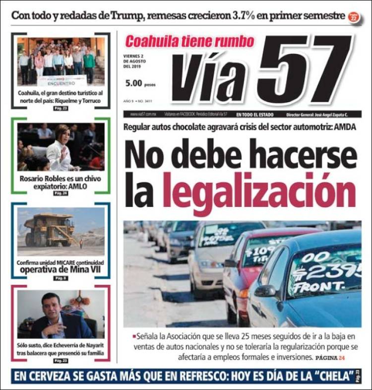 Portada de Via57 (México)