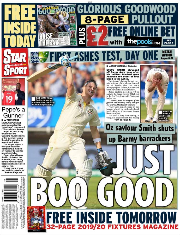 Portada de Star Sport (Reino Unido)