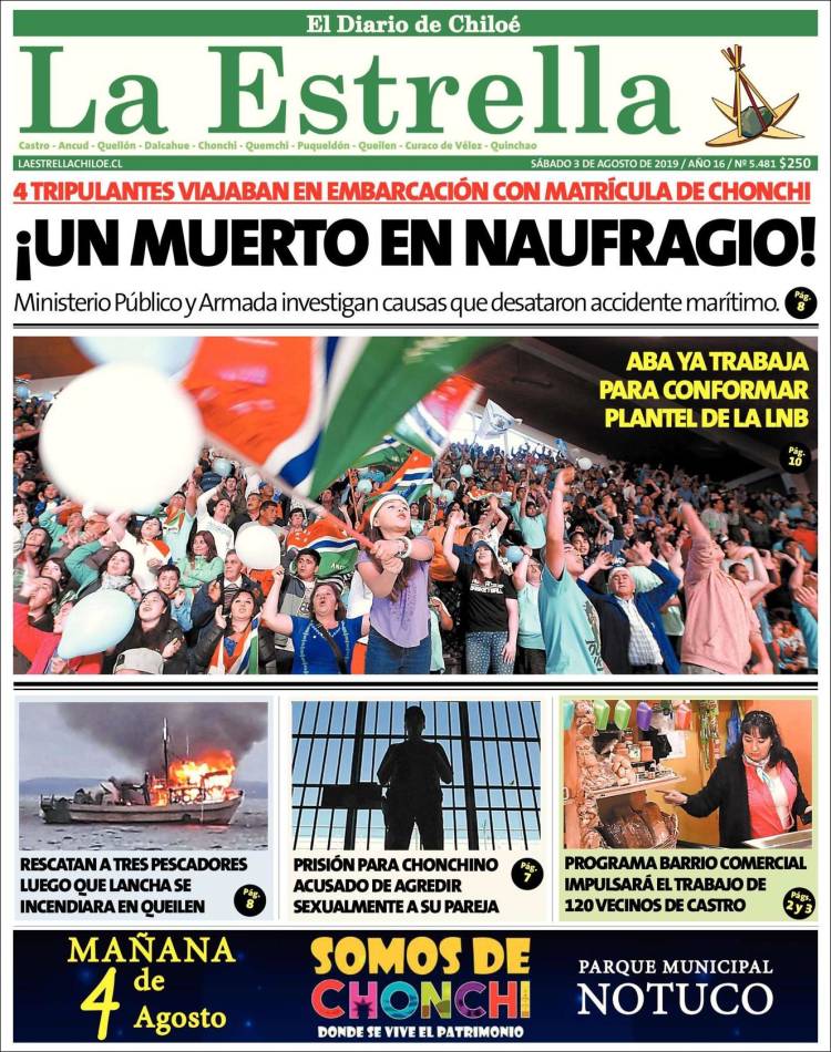 Portada de Estrella de Chiloé (Chile)