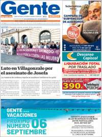 Portada de Gente en Burgos (España)