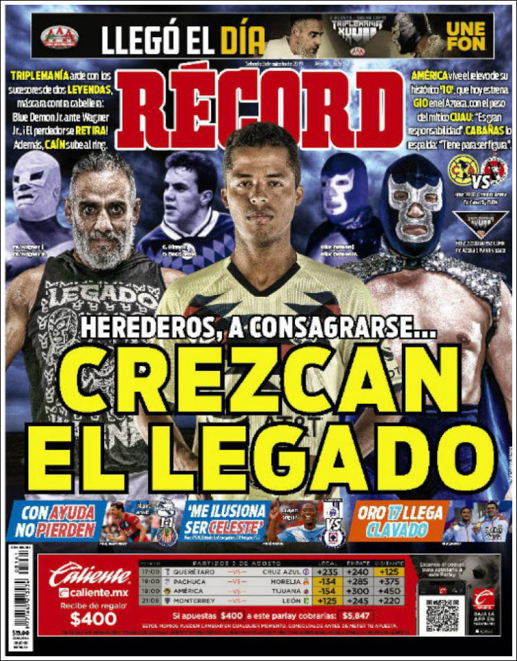 Portada de Record (M&eacute;xico)