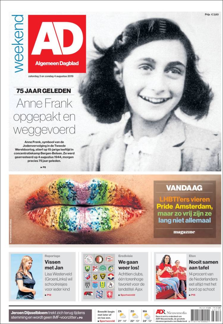 Portada de AD (Pa&iacute;ses Bajos)