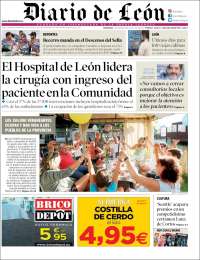 Portada de Diario de León (Spain)