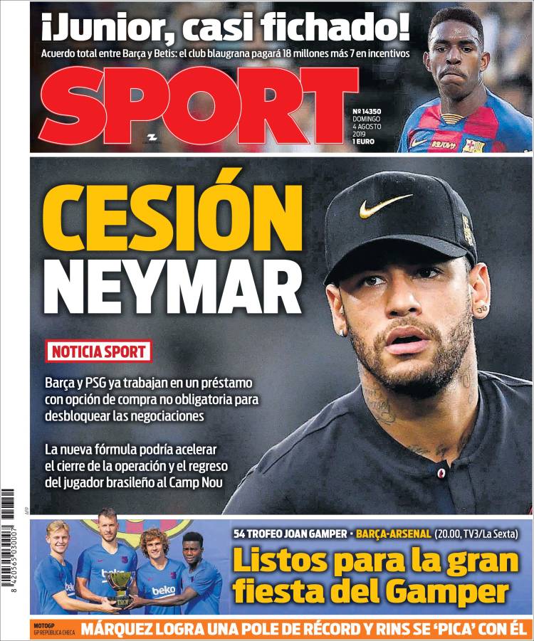 Portada de Sport (Spain)