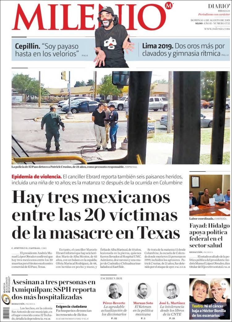 Portada de Milenio de Hidalgo (M&eacute;xico)