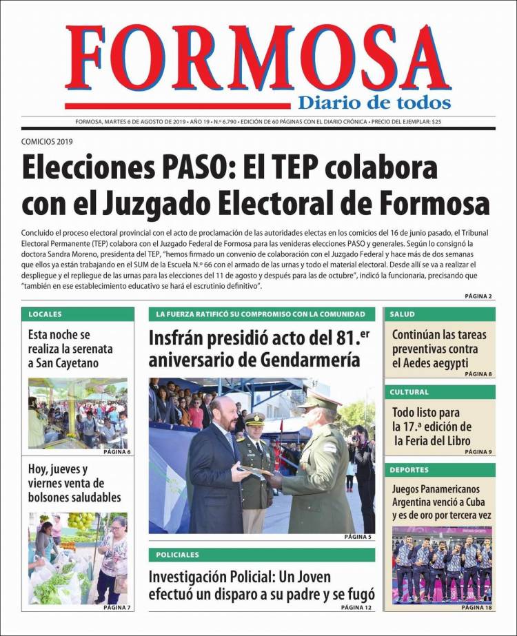 Portada de Formosa (Argentina)