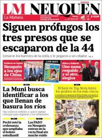 Portada de La Mañanade Neuquén (Argentina)