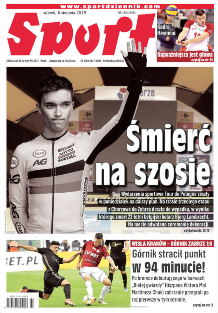 Portada de Katowicki Sport (Polonia)