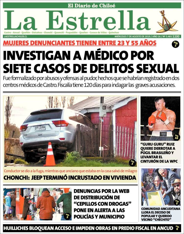 Portada de Estrella de Chiloé (Chile)