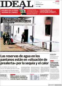 Portada de El Ideal de Jaén (España)