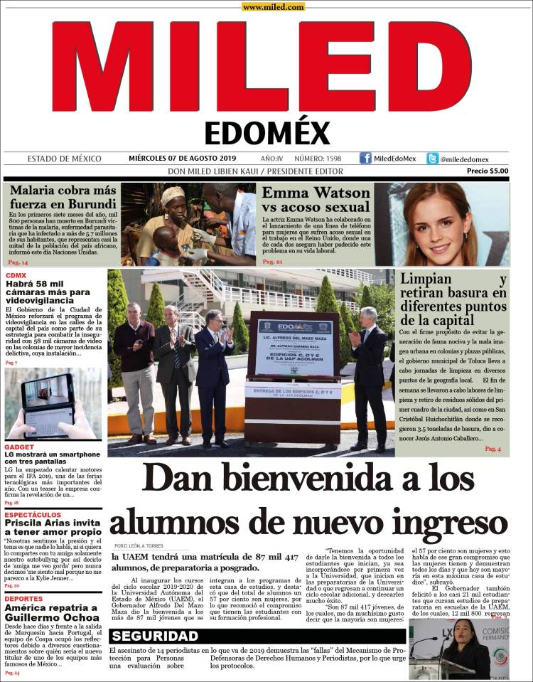 Portada de Miled - Estado de México (Mexico)