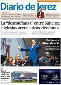 Portada de Diario de Jerez (España)