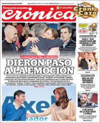 Portada de Crónica (Argentina)