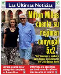 Portada de Las Últimas Noticias (Chile)