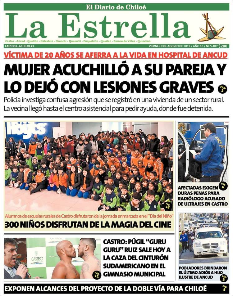 Portada de Estrella de Chiloé (Chile)