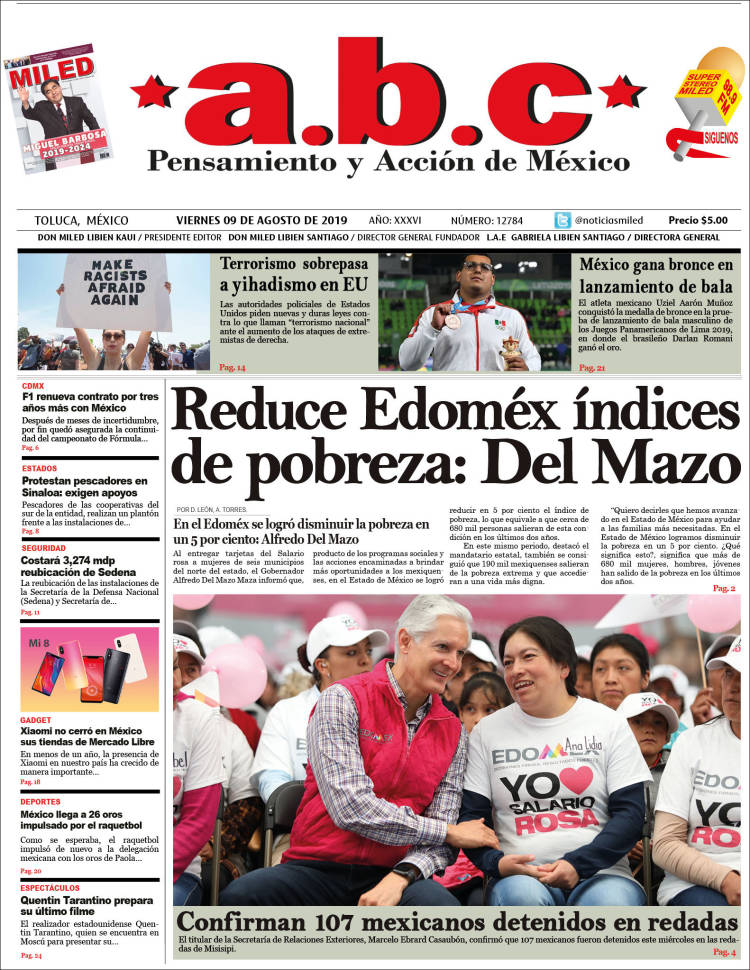 Portada de A.B.C.  (M&eacute;xico)