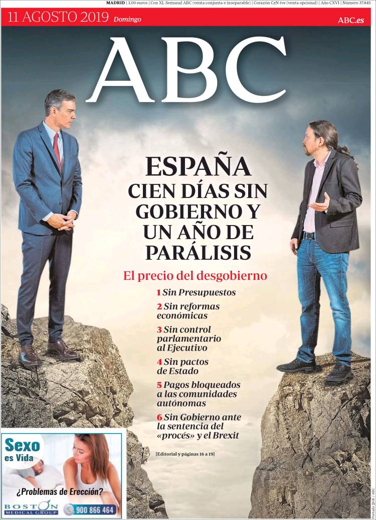 Portada de ABC (España)