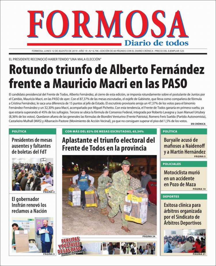 Portada de Formosa (Argentina)