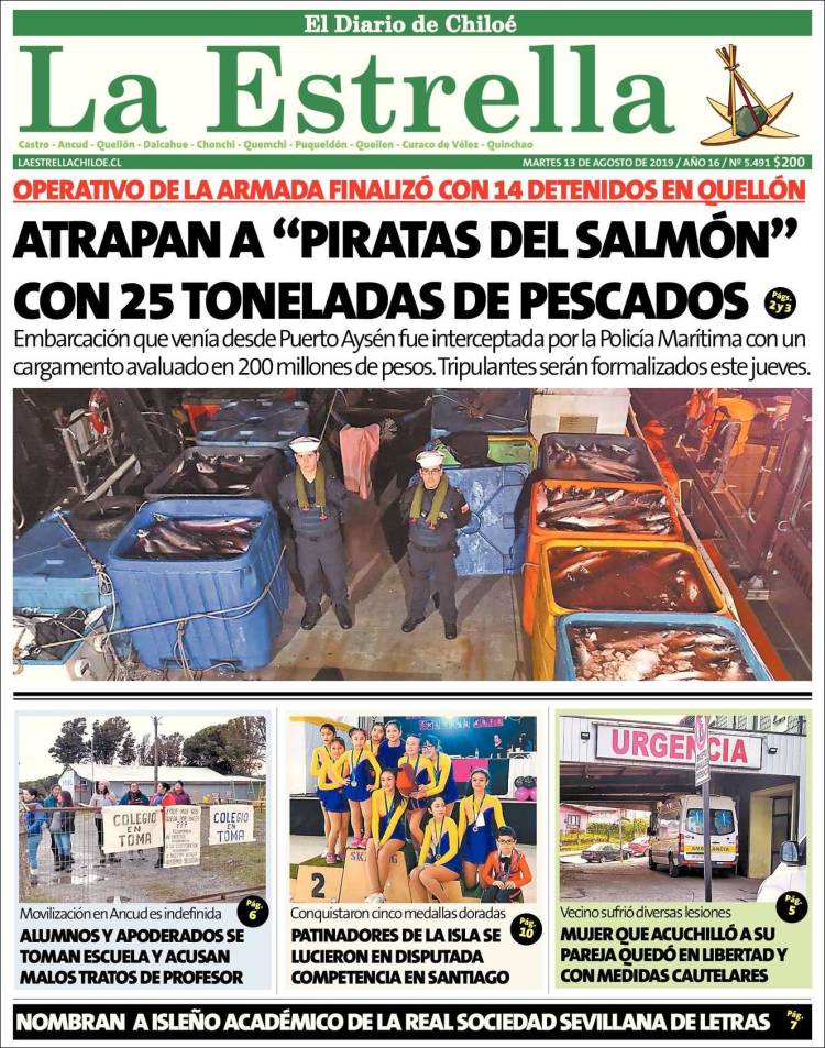 Portada de Estrella de Chiloé (Chile)