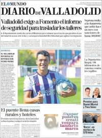 Portada de Diario de Valladolid (España)