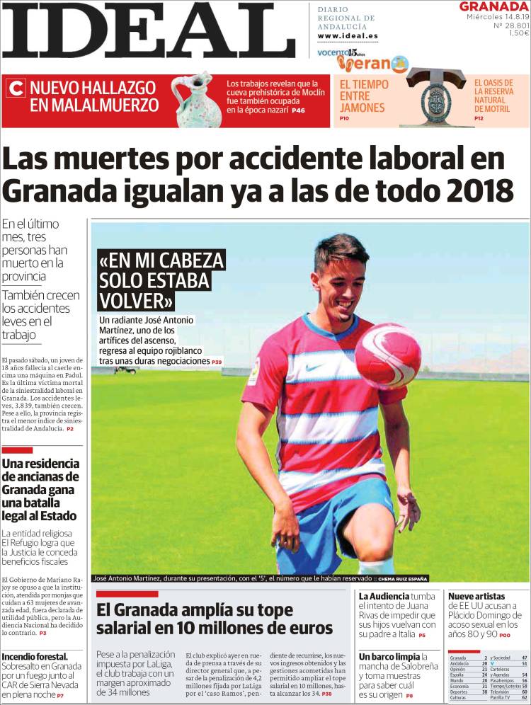 Portada de Ideal (Espa&ntilde;a)