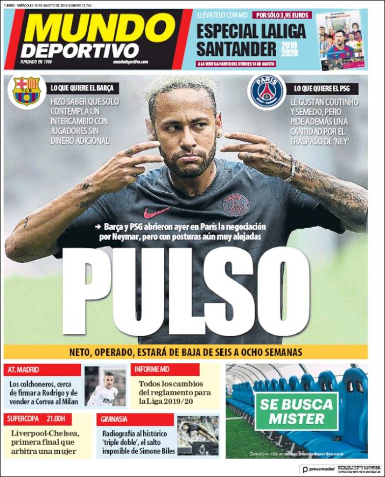 Portada de Mundo Atlético (España)