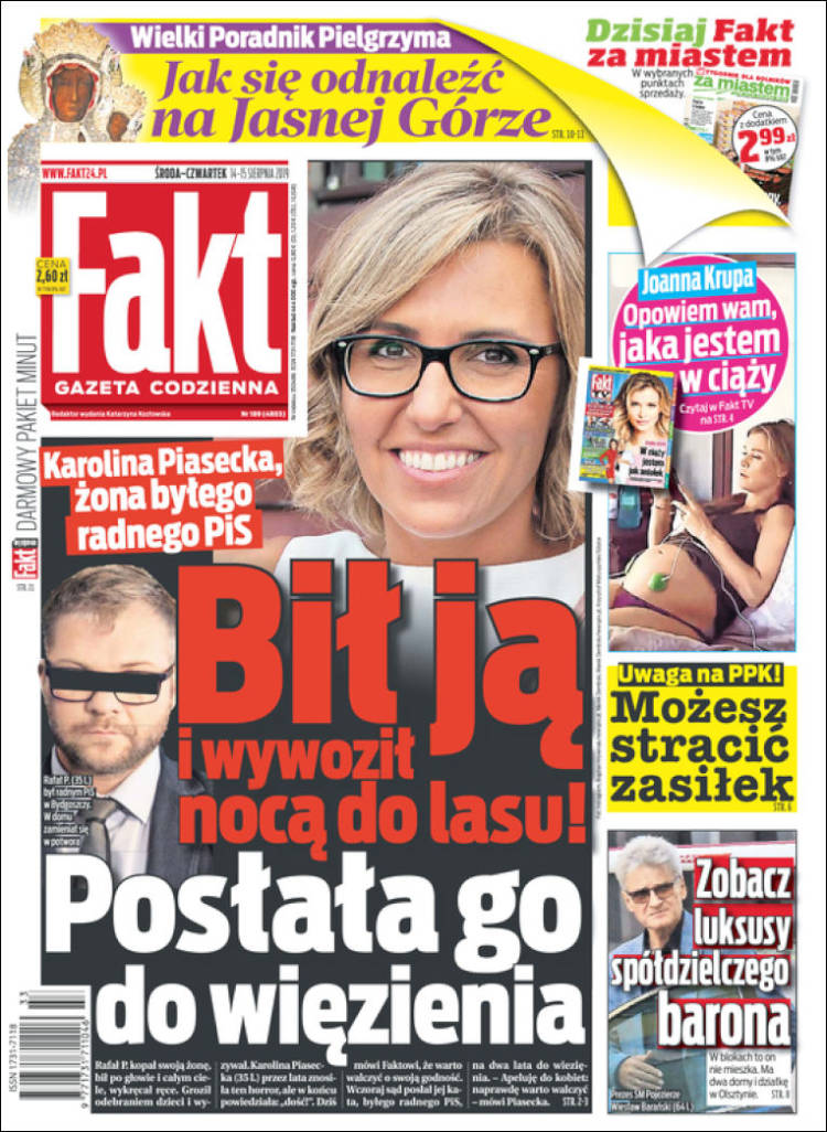 Portada de Fakt (Polonia)