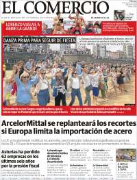 Portada de El Comercio - Gijón (Espa&ntilde;a)