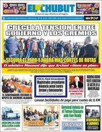 Portada de El Chubut (Argentina)