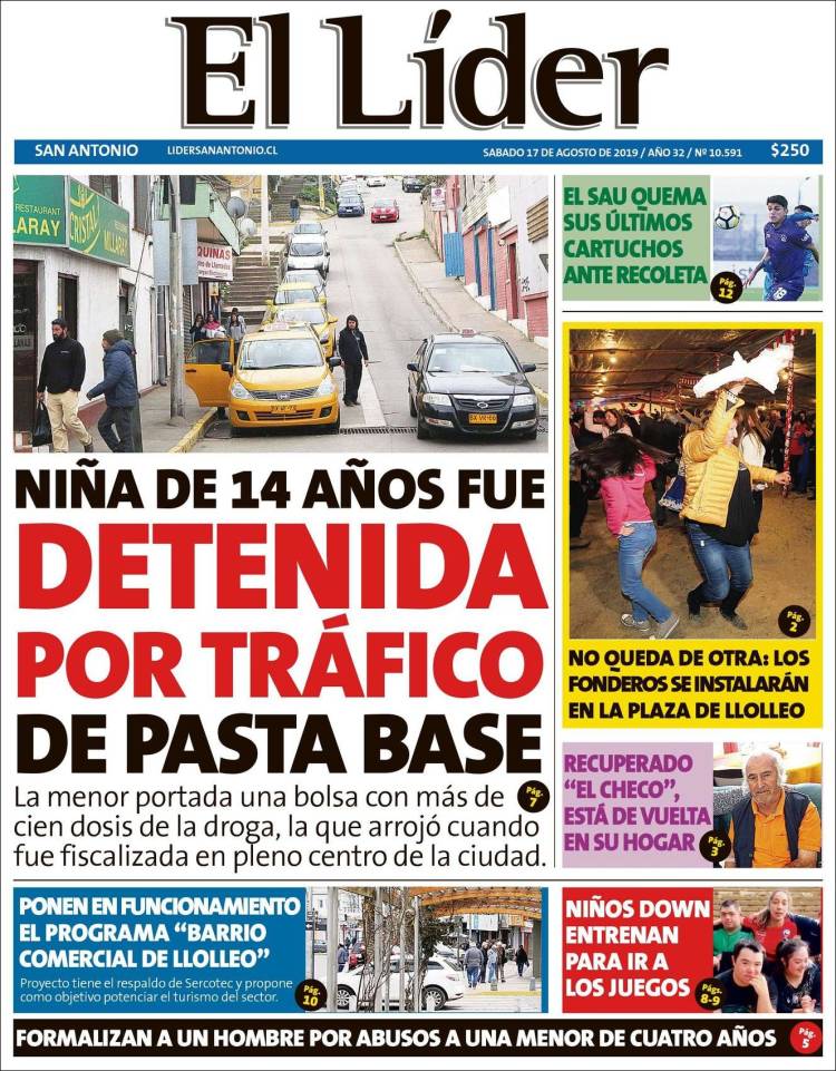 Portada de Lider de San Antonio (Chile)