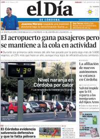 Portada de El Día de Córdoba (Spain)