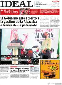 Portada de Ideal Almeria (España)