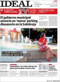 Portada de El Ideal de Jaén (España)