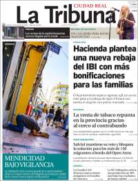 Portada de La Tribuna de Ciudad Real (España)