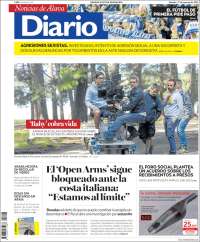 Portada de Noticias de Álava (España)