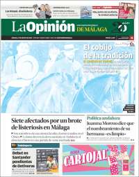 Portada de La Opinión de Málaga (Spain)