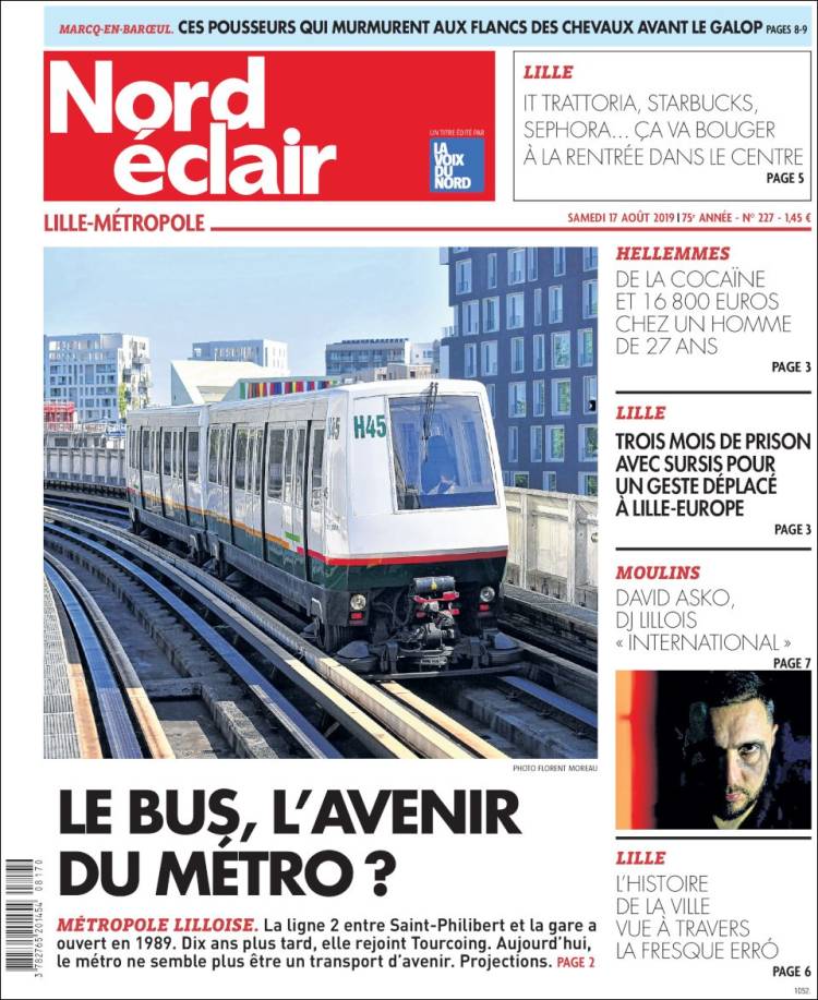 Portada de Nord Éclair (Francia)