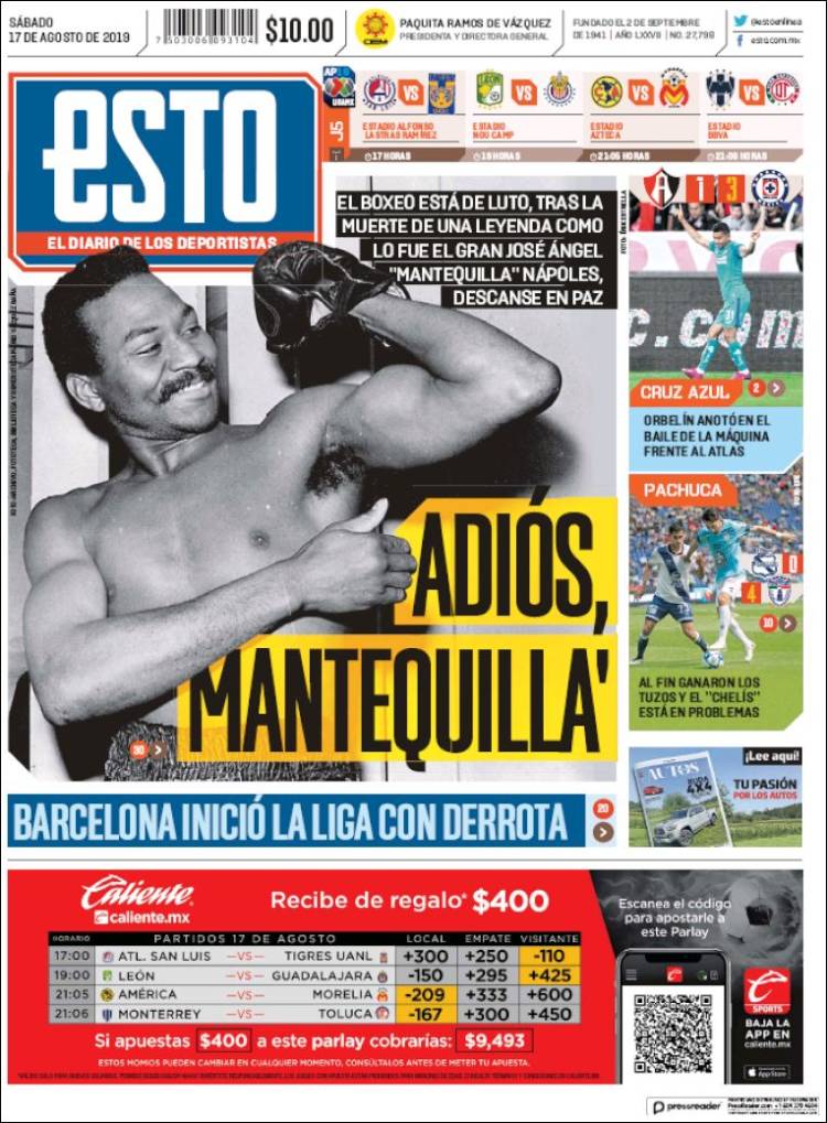 Portada de Esto (México)